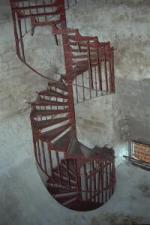 Stairway down to War Room