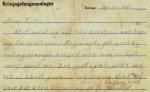 Letter home from Harold at Luft Stalag #3 on 11 Oct. 44